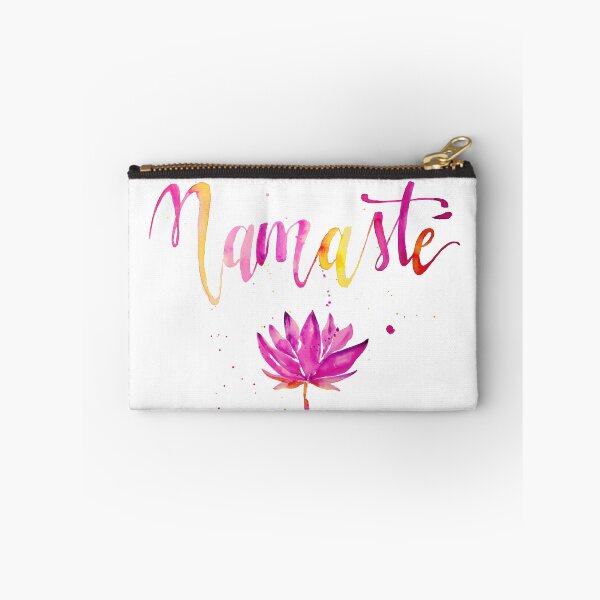 Item preview, Namaste in pink with lotus designed and sold by Christiane  Zielinski.