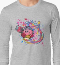 Camiseta de manga larga Kirby es un verdadero artista