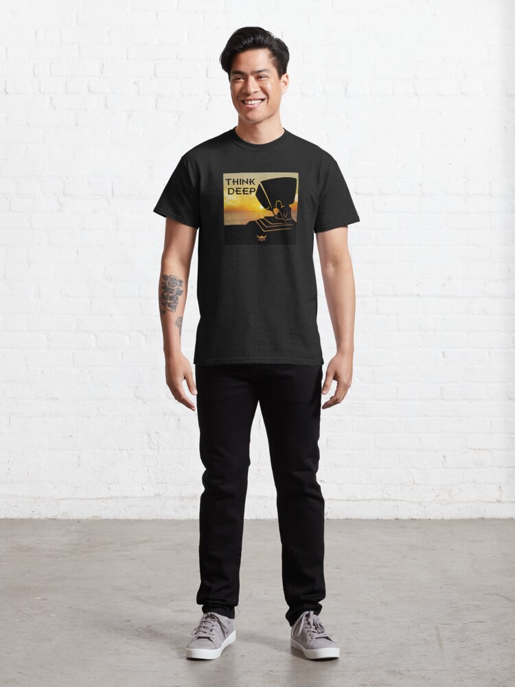 Alternate view of Think Deep Classic T-Shirt