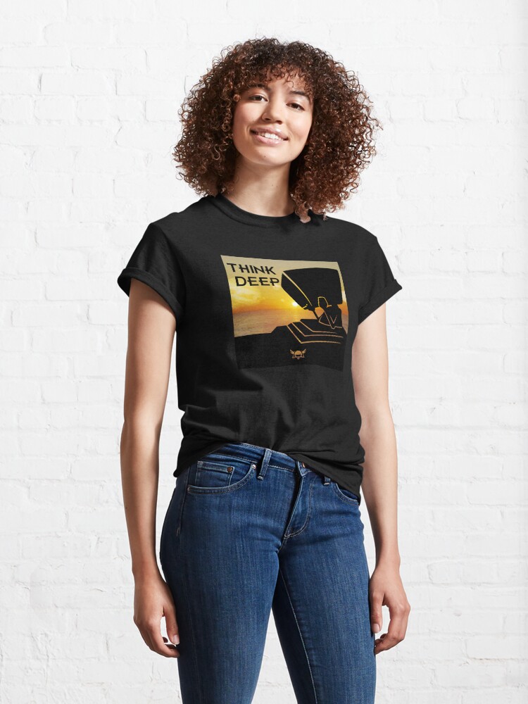 Alternate view of Think Deep Classic T-Shirt