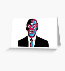 American Psycho Greeting Card