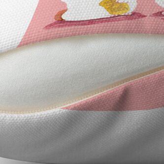Alternate view of Fortune Cats Throw Pillow