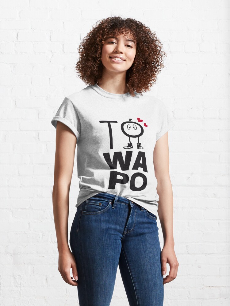 Vista alternativa de Camiseta clásica MALAGA TO WAPO