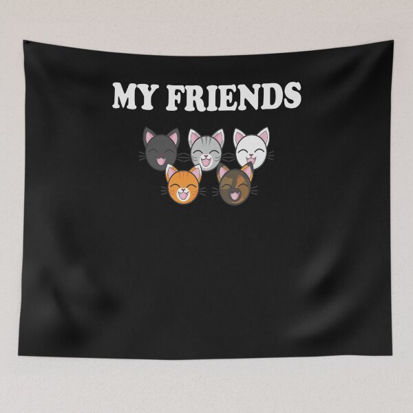 Item preview, Smiling cats friends designed and sold by zejose.
