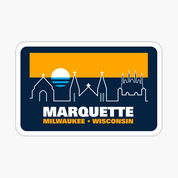 Marquette & MKE Sticker