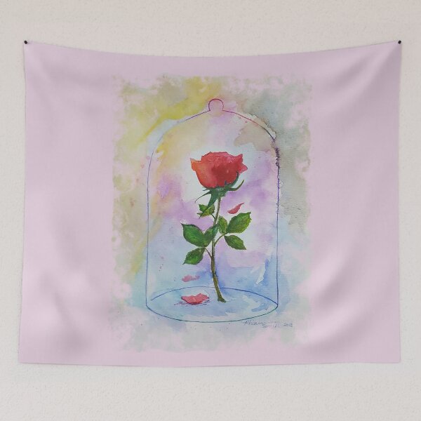 Item preview, Til the Last Petal Falls - Enchanted Rose designed and sold by Lupa1214.