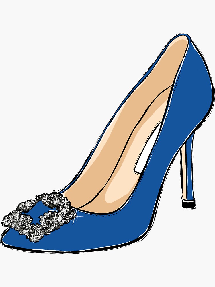 blue shoe by alexaferragamo
