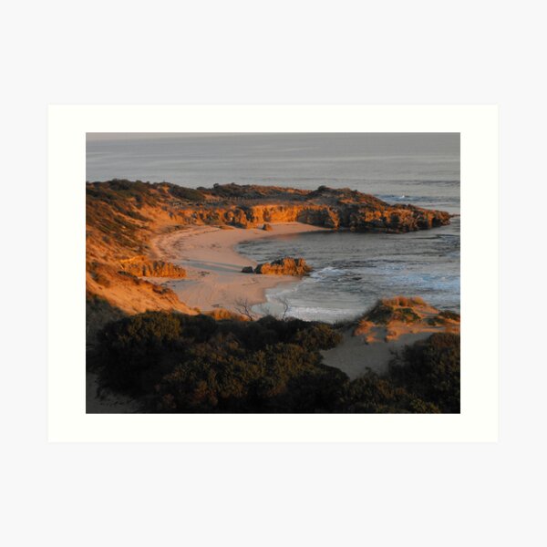 Koonya Backbeach, Sorrento Art Print