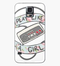 Play Like A Girl! Case/Skin for Samsung Galaxy