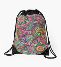 Colour Mendhi Drawstring Bag