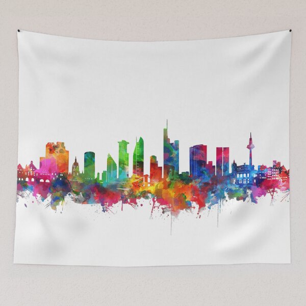 Item preview, frankfurt skyline designed and sold by BekimART.