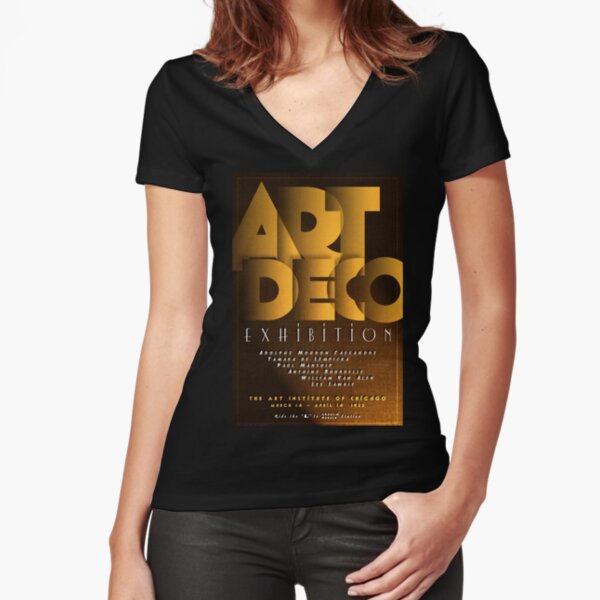 Fitted V-Neck T-Shirt