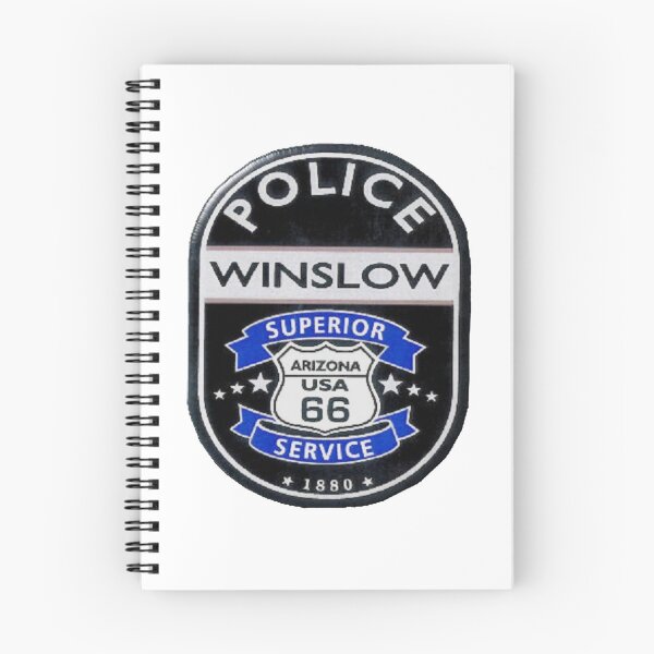Item preview, Winslow Route 66 Police designed and sold by Lawrence Baird.