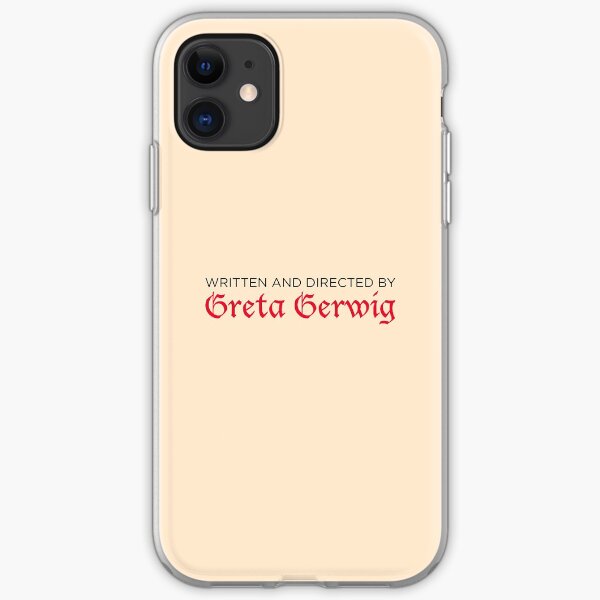 Written and Directed by Greta Gerwig iPhone Soft Case