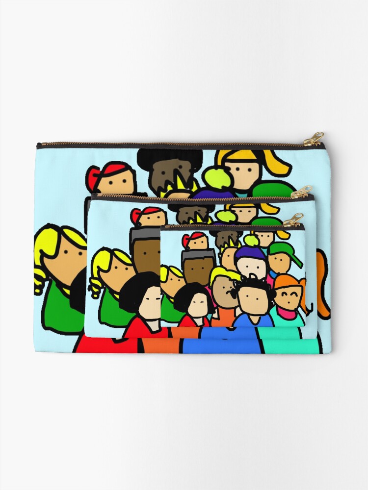 Vista alternativa de Bolsos de mano Ilustracion infantil | Dibujo amigos | Vuelta al cole