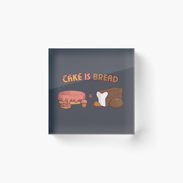 Item preview, Cake is bread designed and sold by ZimtBun.