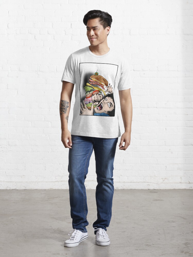Thumbnail 5 of 7, Essential T-Shirt, Knuckle Sandwich designed and sold by cegski.