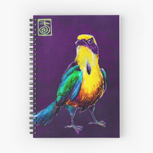 Item preview, The leader of birds pop art tropical multicolored 2 designed and sold by arttyshenko.