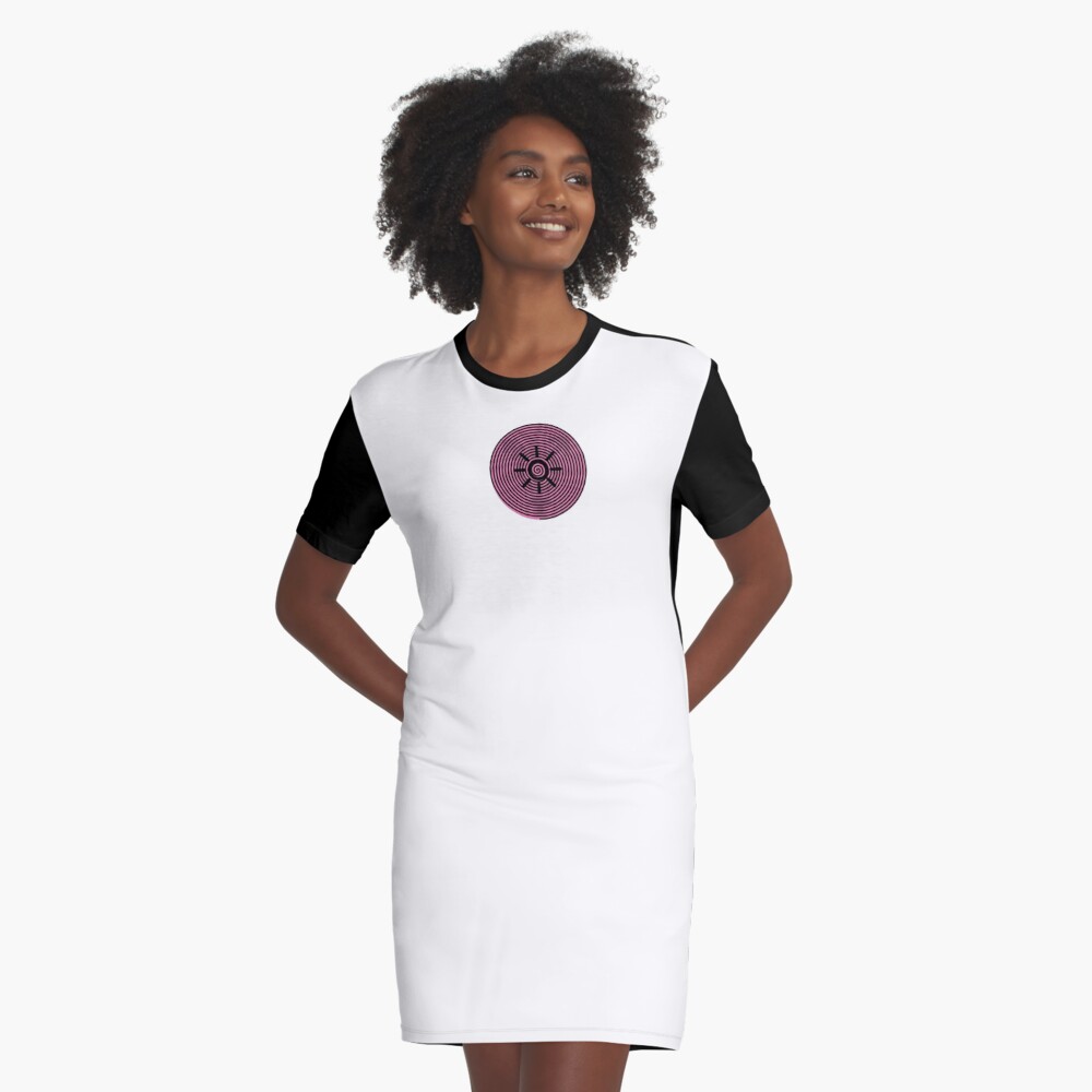 Feminisation Symbol 3 - Annabel Fatale Graphic T-Shirt Dress