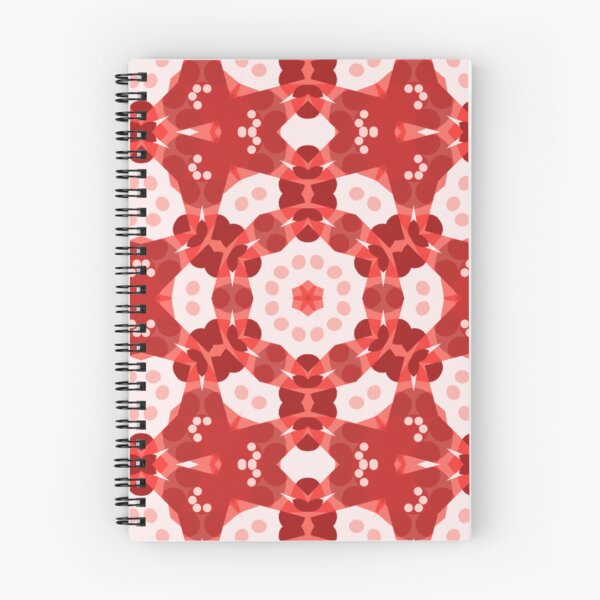Item preview, Red Kalos Two - Geometric Kaleidoscope Abstract by Jenny Meehan designed and sold by Jenny Meehan Art Prints and Patterns  .