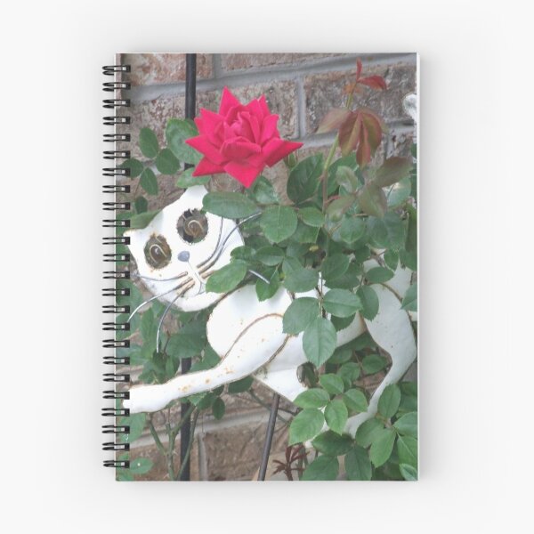 Artikelvorschau, CAT und die Rose. entworfen und verkauft von WINTERROSE.