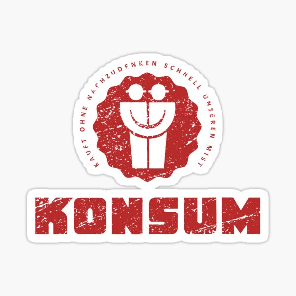 Konsum Sticker