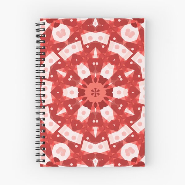 Item preview, Red Kalos 5 Kaleidoscopic Pattern - Jenny Meehan  designed and sold by Jenny Meehan Art Prints and Patterns  .