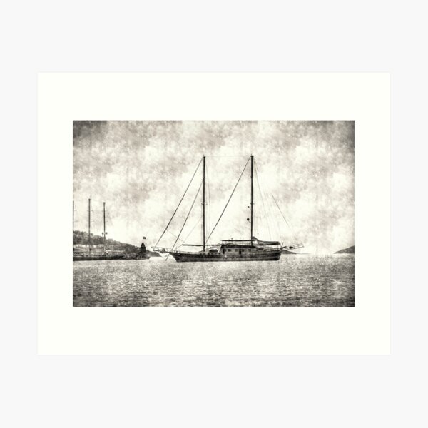 Item preview, Vintage Schooner designed and sold by bejacs.