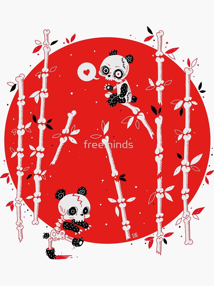 Zombie Pandas by freeminds