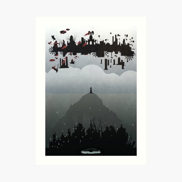 Bioshock- 2 worlds Art Print