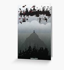 Bioshock- 2 worlds Greeting Card
