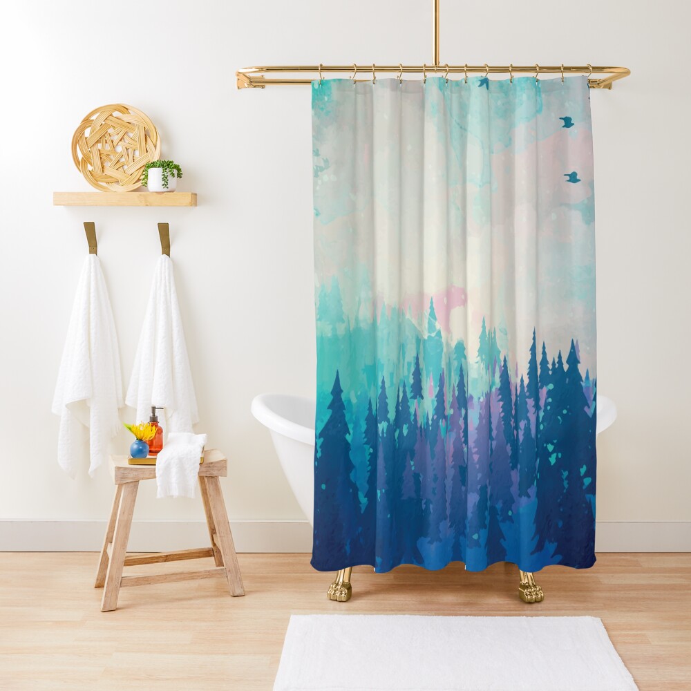 Forest Shower Curtain