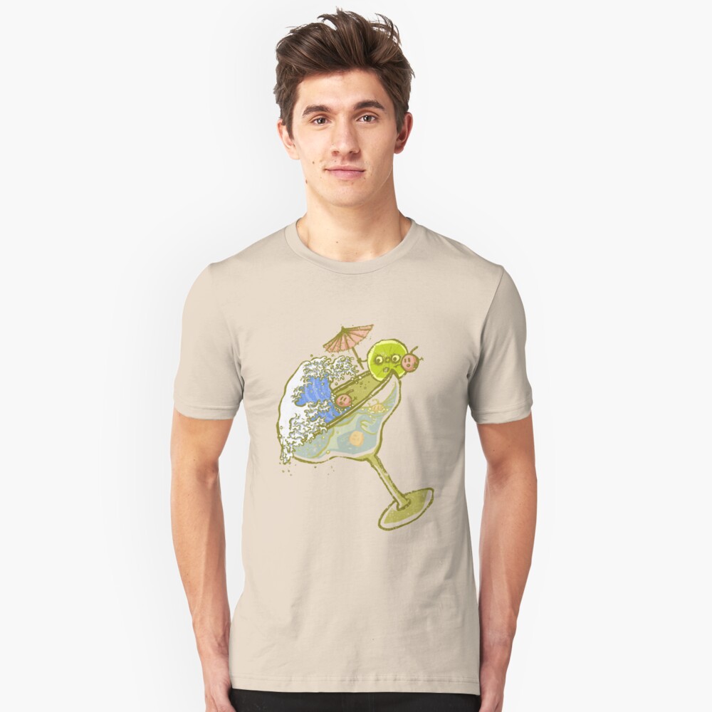 Spilled Drink Slim Fit T-Shirt