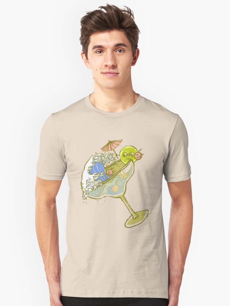 Alternate view of Spilled Drink Slim Fit T-Shirt