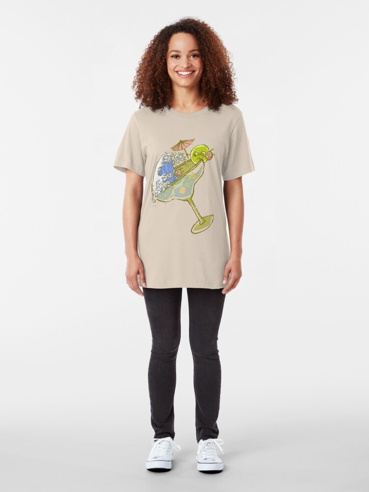 Alternate view of Spilled Drink Slim Fit T-Shirt