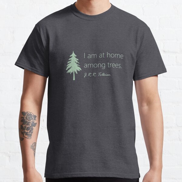 Item preview, I am at home among trees Tolkien quote designed and sold by noblemermaid.