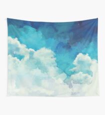 Über den Wolken Wandbehang