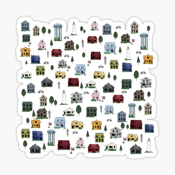 Collingwood Houses Sticker