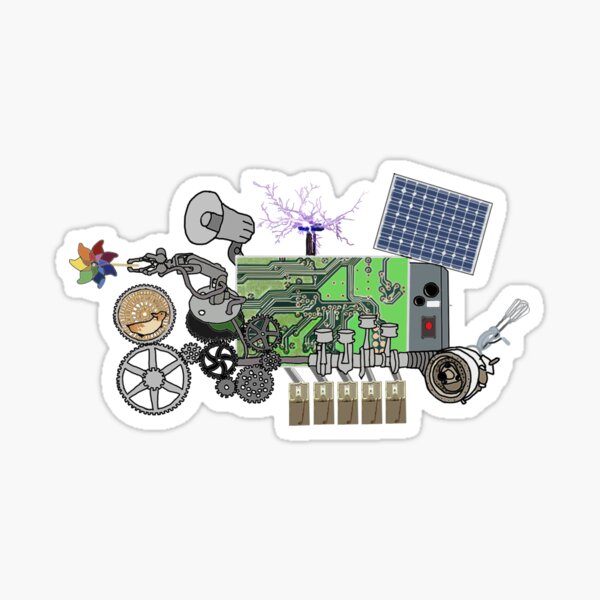 The Machine Sticker
