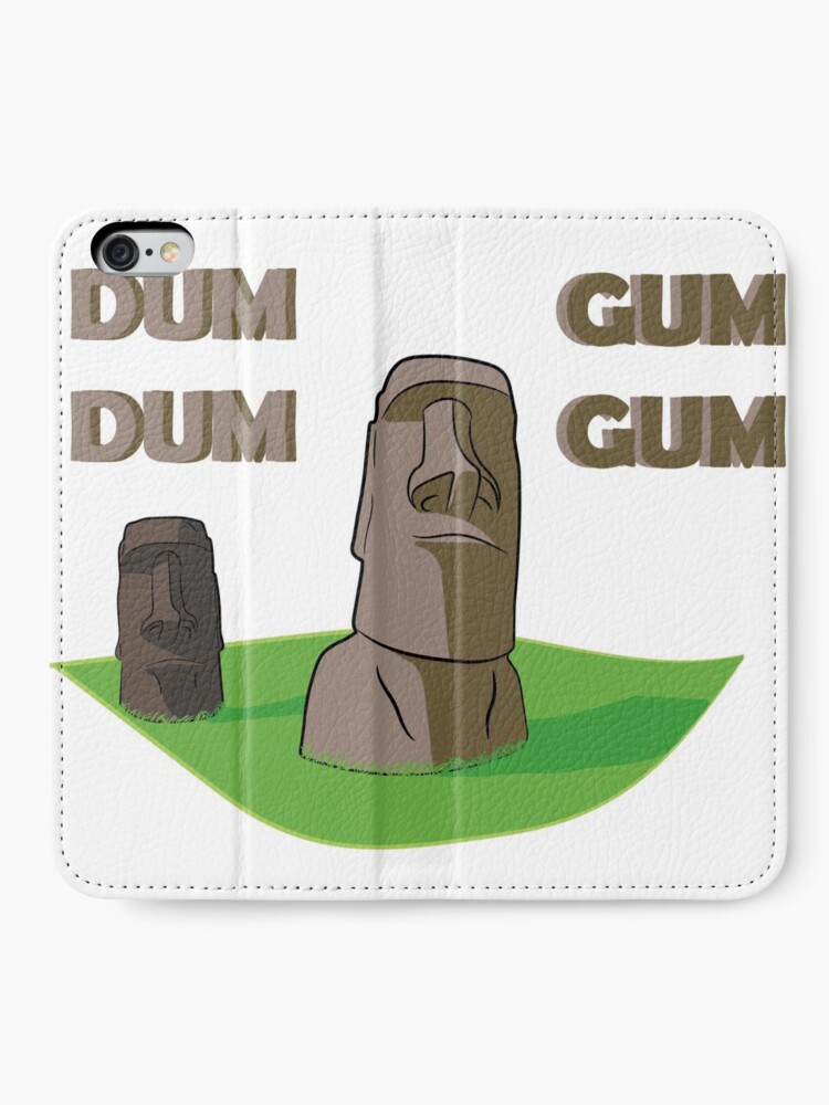 Dum Dum Gum Gum Meme Meme Painted - moai im gonna say the n word roblox