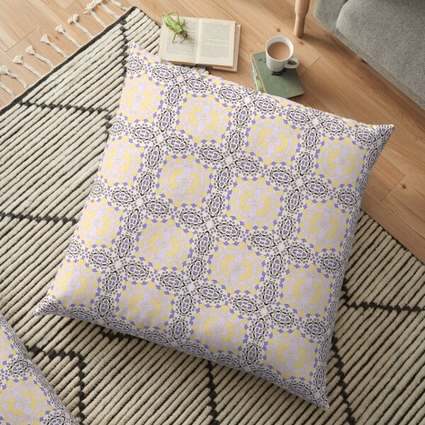 Pastel Pattern Floor Pillow