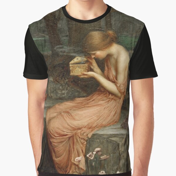 Artikel-Vorschau von Psyche beim Öffnen der goldenen Kiste - John William Waterhouse, designt und verkauft von themasters.