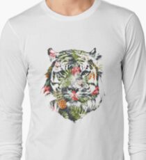 Tropical Tiger Long Sleeve T-Shirt