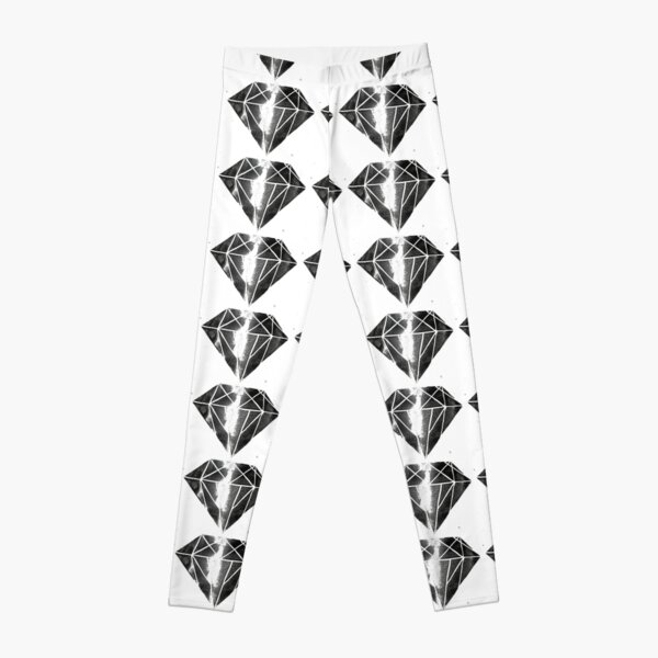 Diamond are Forever - B&W Leggings