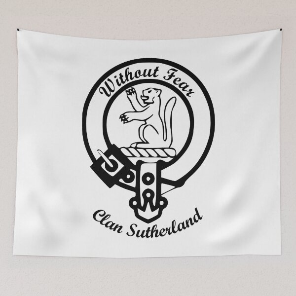 Item preview, Sutherland Scottish Clan surname last name designed and sold by BagTown Clans.
