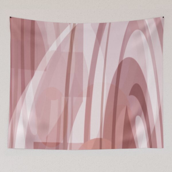 Item preview, Soft Drop Coral-Brown Muted Pastel Abstract - Jenny Meehan designed and sold by Jenny Meehan Art Prints and Patterns  .
