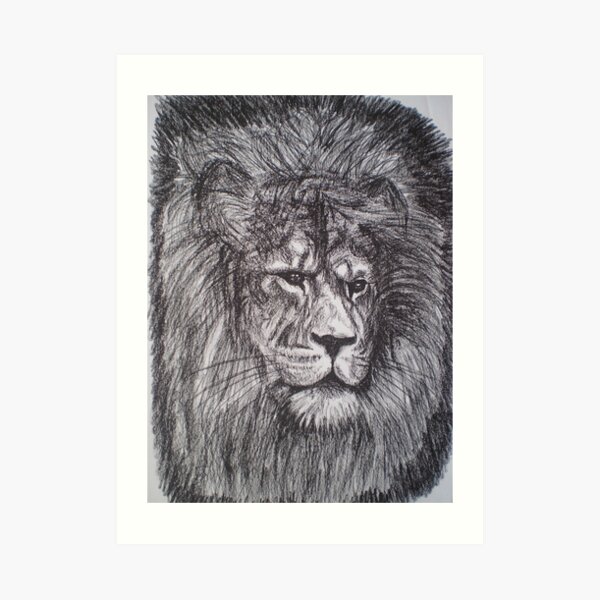Aslan - Narnia Art Print