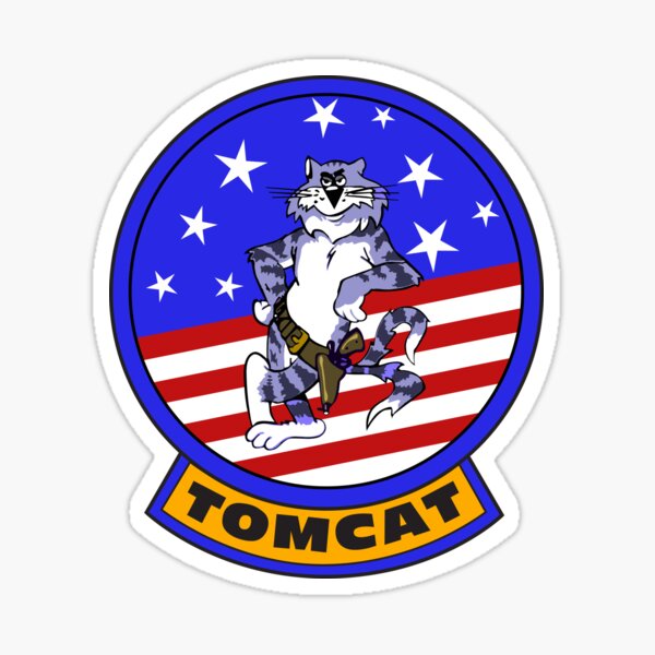 F-14 Tomcat - Anytime baby! Sticker