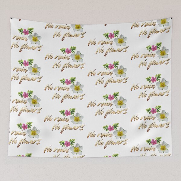 Item preview, No Rain No Flowers designed and sold by portokalis.