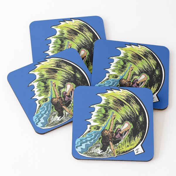 Item preview, Touching the Face of the Surf Gods designed and sold by JohnZDesigns.